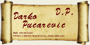 Darko Pucarević vizit kartica